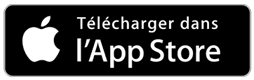 Application disponible dans l'App Store